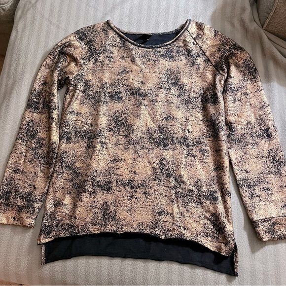 Art Class - Target Bronze Foil on Black Tunic Sweatshirt Kids XL 14/16 - Picture 1 of 6